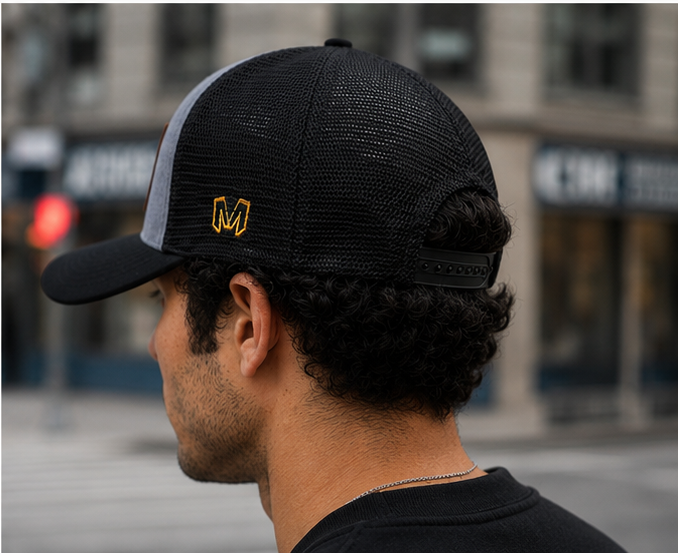 Marjan NYC Classic Mesh Flat-Brim Trucker Hat – Urban Outdoor Edition