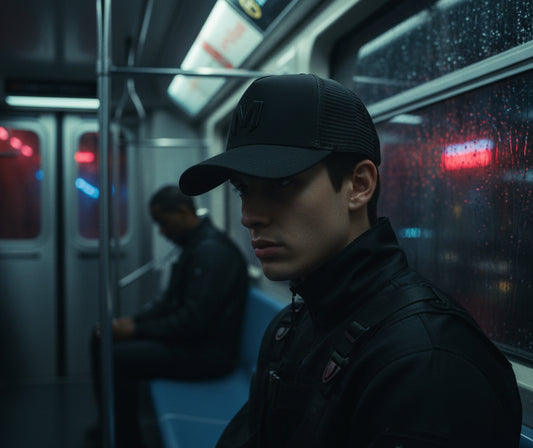 Marjan NYC 3D Puff Embroidery Mesh Trucker Hat