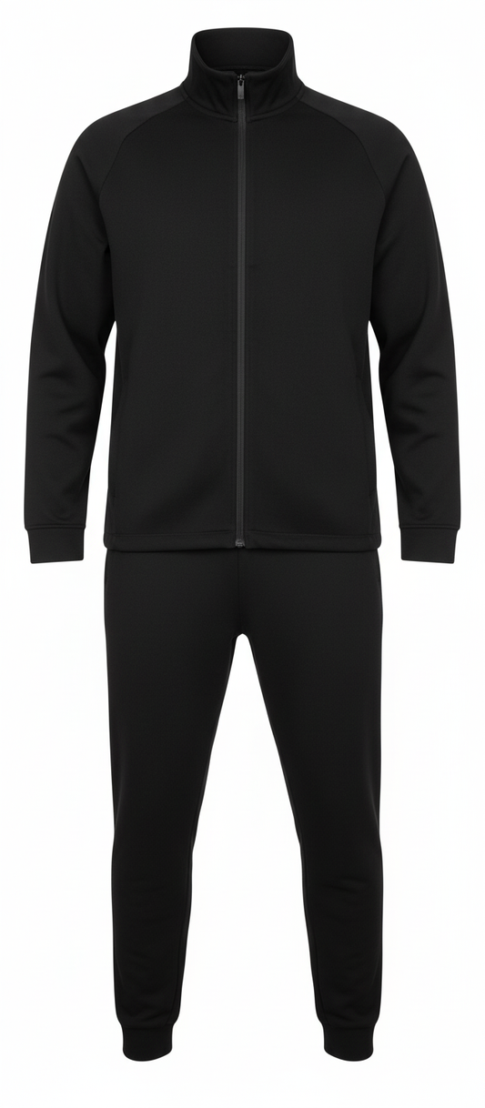 Black Jogger Jacket - Product Only