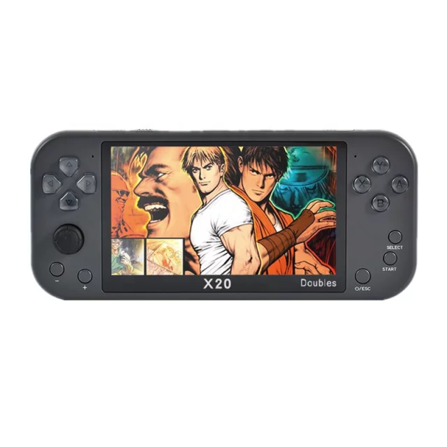 X20 Retro Video Game Console 5.1 Inch Display Screen 8GB Classic Handheld Gaming Consoles 8Bit Game Player