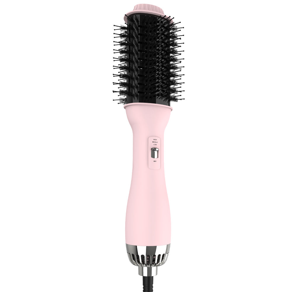 Marjan NYC 3 in 1 Hot Air Brush Hair Dryer Straightener Curler