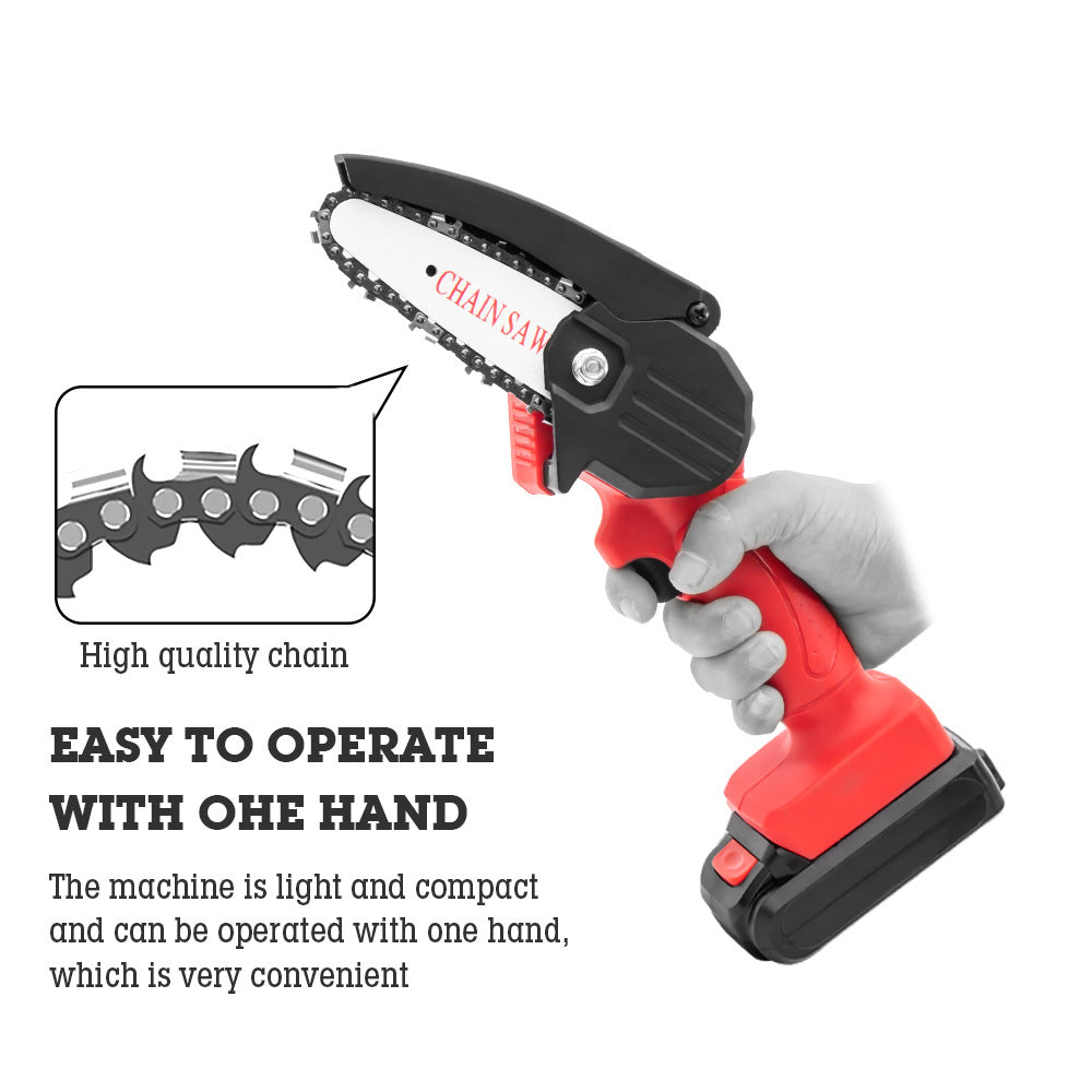 One Hand Electric 21V Chainsaw