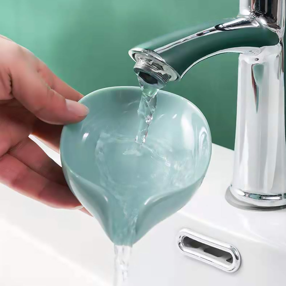 Leaf Shape Decorative Drainage Soap Holder