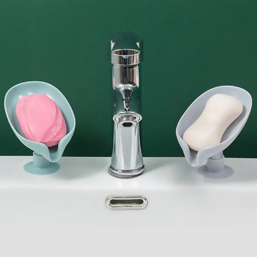 Leaf Shape Decorative Drainage Soap Holder