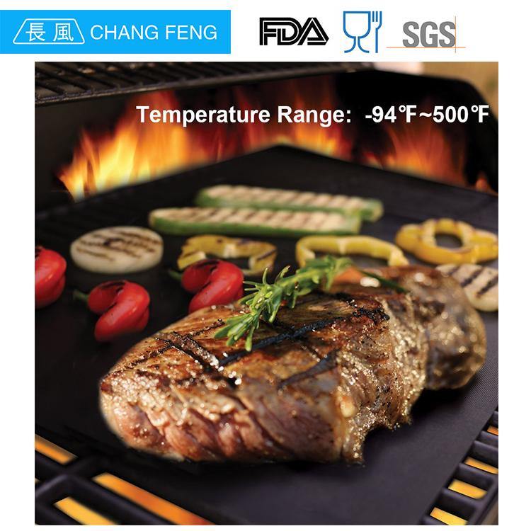 0.2mm Thickness Reusable FireProof Food Grade BBQ Grill Mat - marjan nyc inc