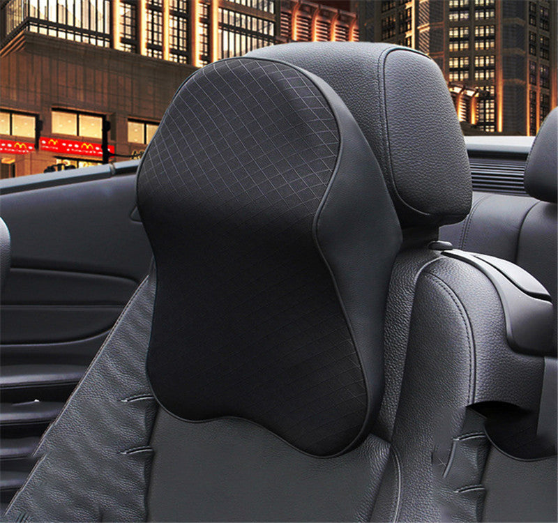 Car Headrest Neck Pillow Auto Car Neck Cushion Memory Foam Breathable Head Support  Neck Rest Protector