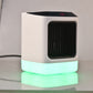 Electric Desktop Room Space Heater With LED RGB light/Digital Temp Display, Electric Handy Fan Heater