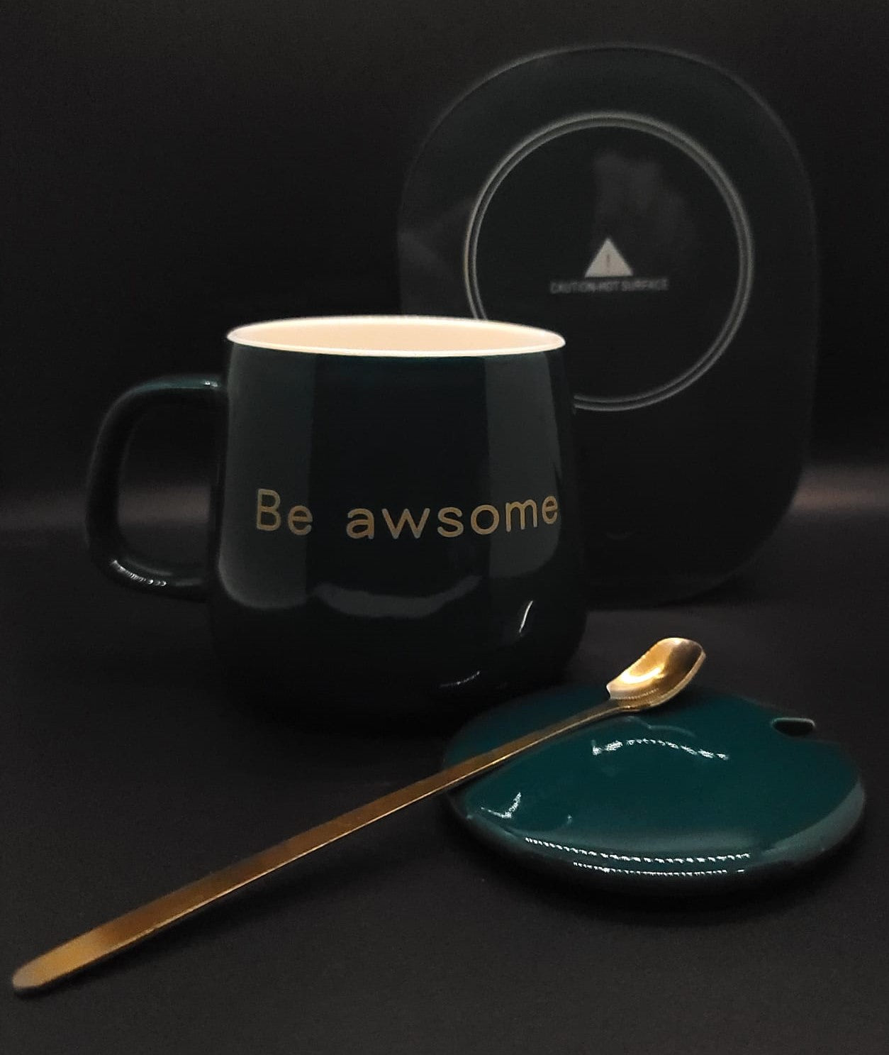 Smart Ceramic Sublimation Mug and Constant Temperature 55 Degree USB Electric Mug Warmer