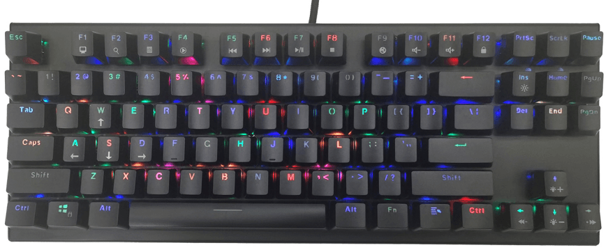 104 Key High-Quality Floating Mechanical Keyboard - marjan nyc inc