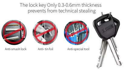 The ETOOK Heavy Duty D-Lock (Model ET-500)