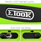 ETOOK Heavy Duty D-lock Bicycle U Shape Locks Strong Bike Scooter Lock