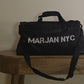 Marjan NYC Outdoor Wear-resistant Removable Hook Canvas Sport and Gym Bag