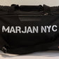 Marjan NYC Outdoor Wear-resistant Removable Hook Canvas Sport and Gym Bag