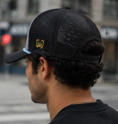 Marjan NYC Classic Mesh Flat-Brim Trucker Hat – Urban Outdoor Edition