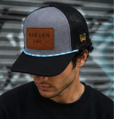 Marjan NYC Classic Mesh Flat-Brim Trucker Hat – Urban Outdoor Edition