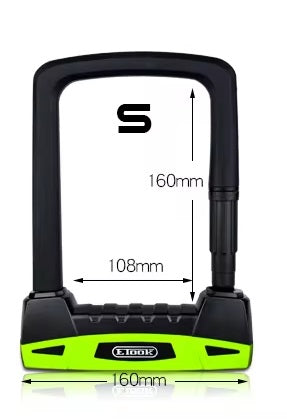 The ETOOK Heavy Duty D-Lock (Model ET-500)