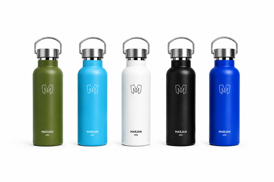 MARJAN 25oz Insulated Stainless Steel Water Bottle
