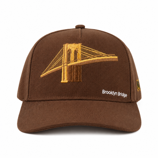 Marjan NYC Iconic U.S. Bridges Series - New York Brooklyn Bridge Twill-back Hat