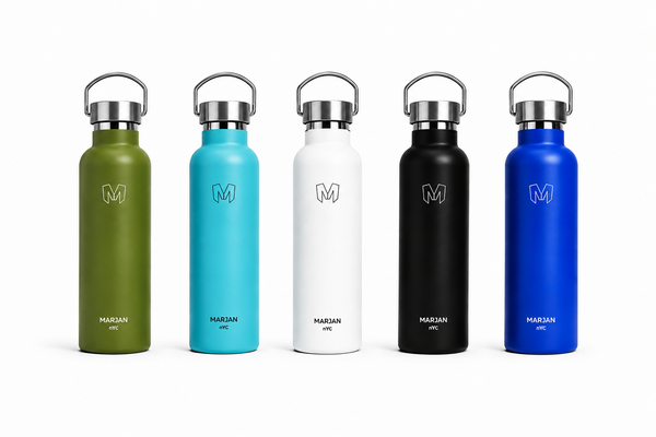 MARJAN 25oz Insulated Stainless Steel Water Bottle