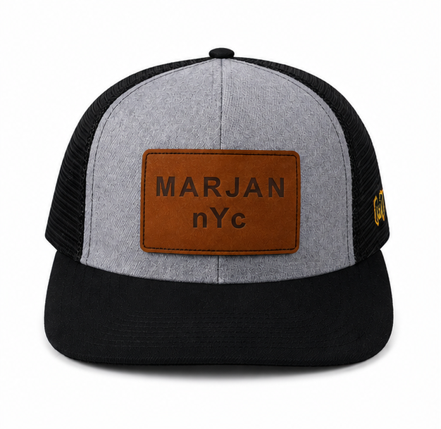 Marjan NYC Classic Mesh Flat-Brim Trucker Hat – Urban Outdoor Edition