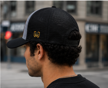 Marjan NYC Classic Mesh Flat-Brim Trucker Hat – Urban Outdoor Edition