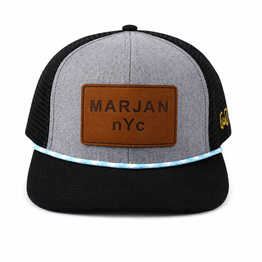 Marjan NYC Classic Mesh Flat-Brim Trucker Hat – Urban Outdoor Edition