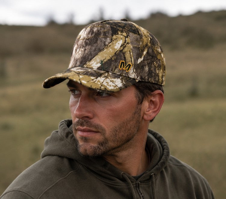 Marjan NYC Woodland Camo Performance Cap – Outdoor Hunting & Adventure Hat