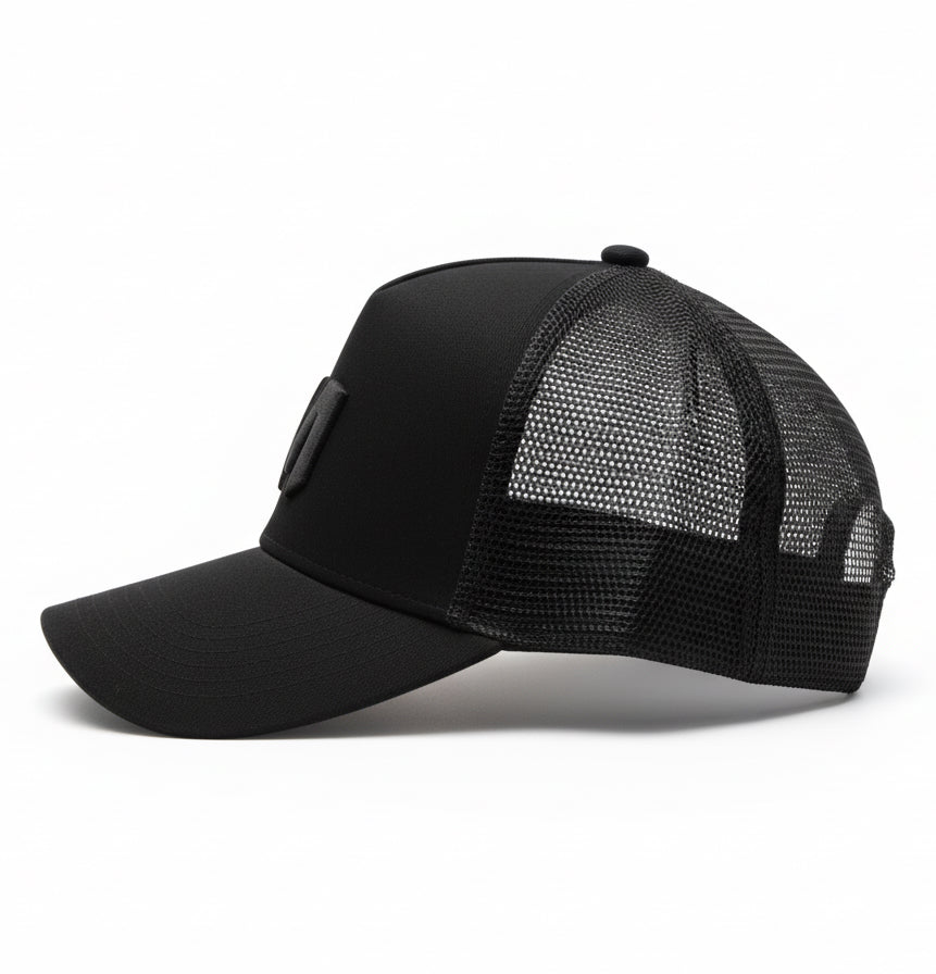 Marjan NYC 3D Puff Embroidery Mesh Trucker Hat