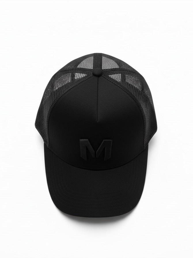 Marjan NYC 3D Puff Embroidery Mesh Trucker Hat