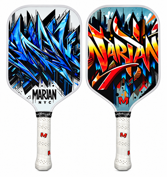 Marjan Carbon Fiber Pickleball Paddle and Paddle Set – Fire or ICE