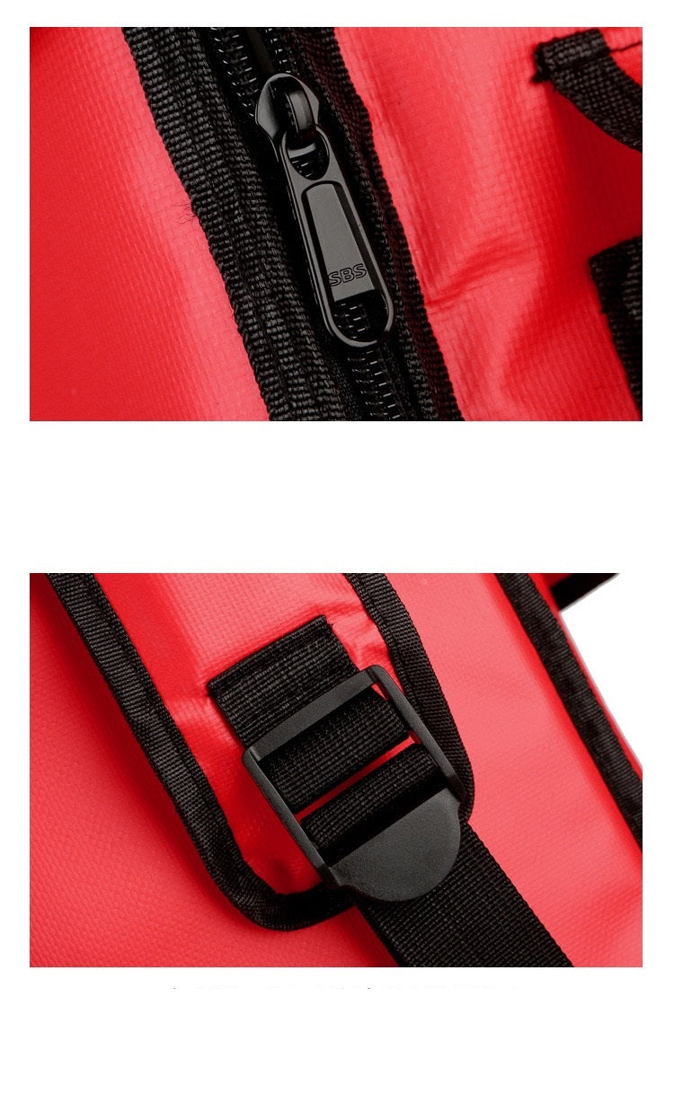 42L Waterproof Insulated Delivery Bag with Backpack Strap