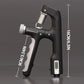 Marjan NYC Adjustable Digital Counter A-Type Gripper Exerciser Spring Finger Pinch Expander for Arm Strengthener Hand Grip