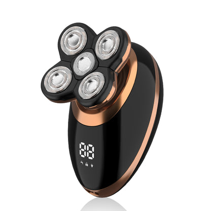 5 Shaving Heads, Hair Clippers, Rotary Hair Trimmer, Electric Razors, Shavers, and Face Massager for Men and Women