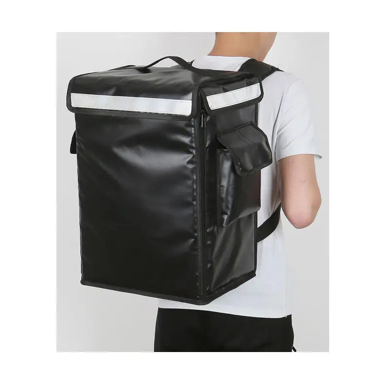 42L Waterproof Insulated Delivery Bag with Backpack Strap