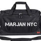 Marjan NYC Outdoor Wear-resistant Removable Hook Canvas Sport and Gym Bag
