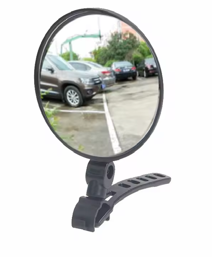 360 Rotatable Bar Silicone Handle Rearview Mirror for Handlebar Mount (2 sets)