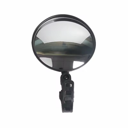 360 Rotatable Bar Silicone Handle Rearview Mirror for Handlebar Mount (2 sets)