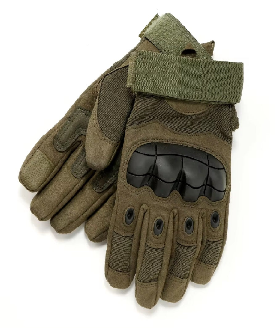 Tactical Gloves with Hard Shield Palm Pads for Tactical Training Hunting Hiking Camping Climbing