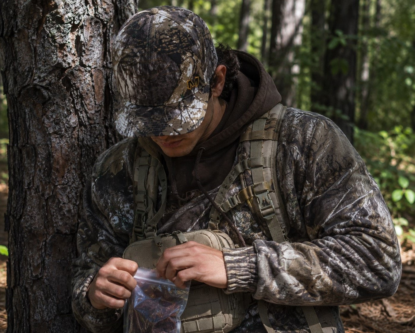Marjan NYC Woodland Camo Performance Cap – Outdoor Hunting & Adventure Hat