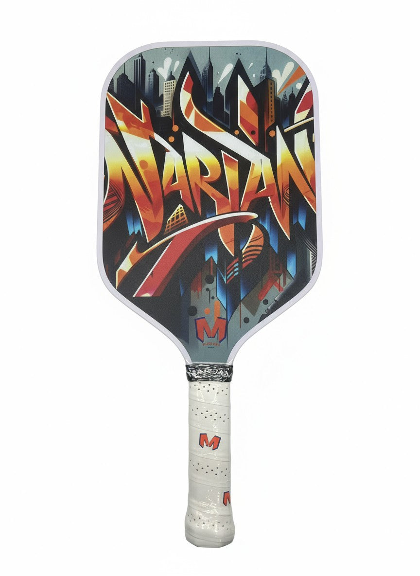 Marjan NYC FIRE Paddle - Carbon Fiber Pickleball Paddle – marjan nyc inc