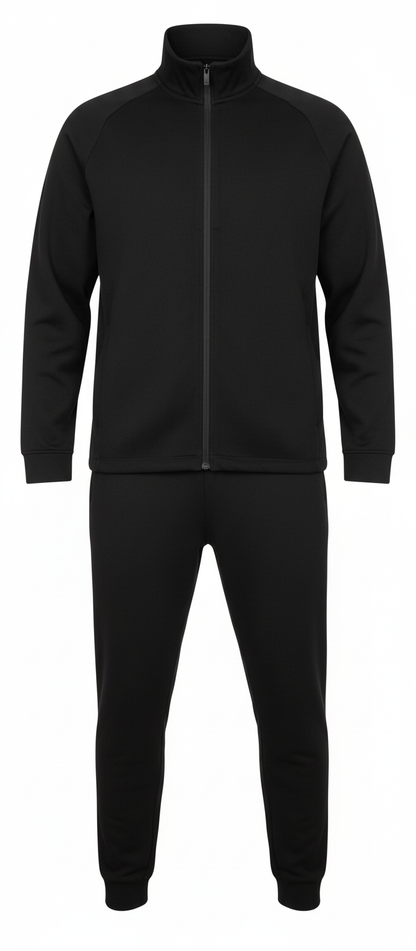 Black Jogger Jacket - Product Only