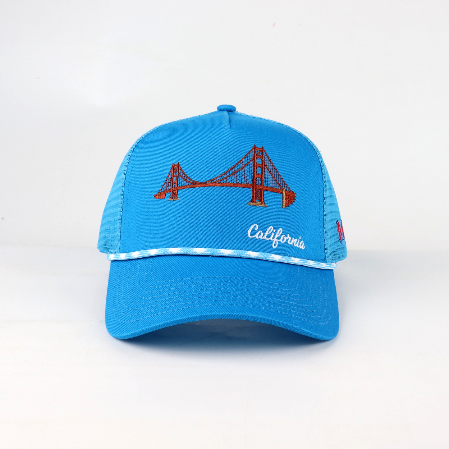 Marjan NYC Iconic U.S. Bridges Series - California Golden Bridge Trucker Hat
