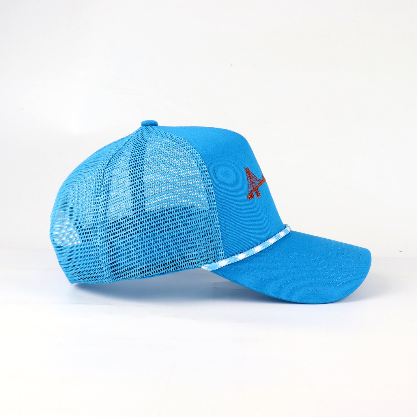 Marjan NYC Iconic U.S. Bridges Series - California Golden Bridge Trucker Hat