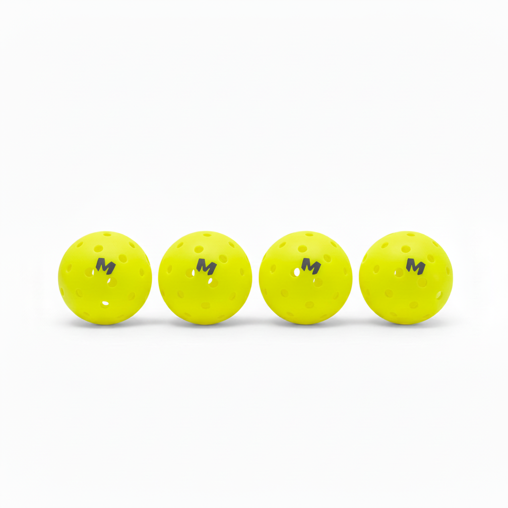 Pickleball Balls with Adjusted Logo