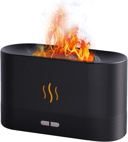 180ml Essential Oil Diffuser with Simulated Flame Effect