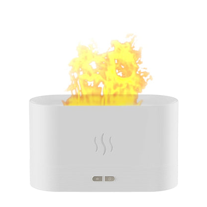 180ml Essential Oil Diffuser with Simulated Flame Effect