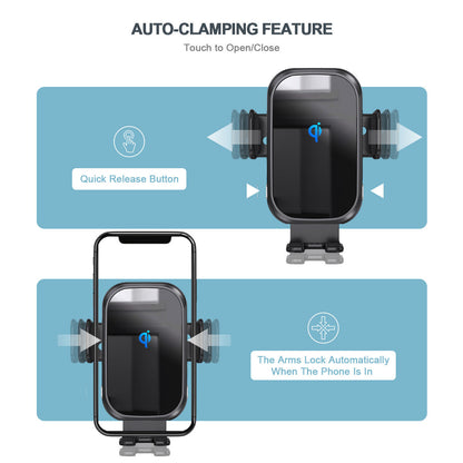 AutoGrip 15W Qi Wireless Car Charger