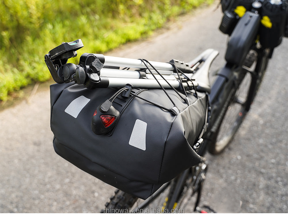 Waterproof 13L Travel Saddle Bag Bikepacking For Bicycle Mountain Road Bike