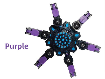 DIY Transformable Chain Mechanical Spiral Twister Fingertip Sensory Fidget Spinners Toy