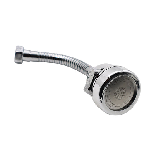 360 Degree Rotatable 3 Functions Water Saving Kitchen Nozzle Sink Faucet Aerator Chrome Plated